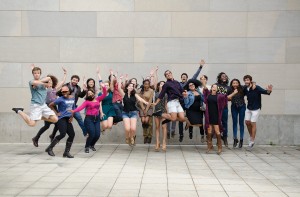 The cast of "In the Heights." Photo by John Groo. 